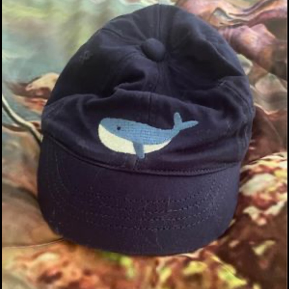 Baby hat with whale